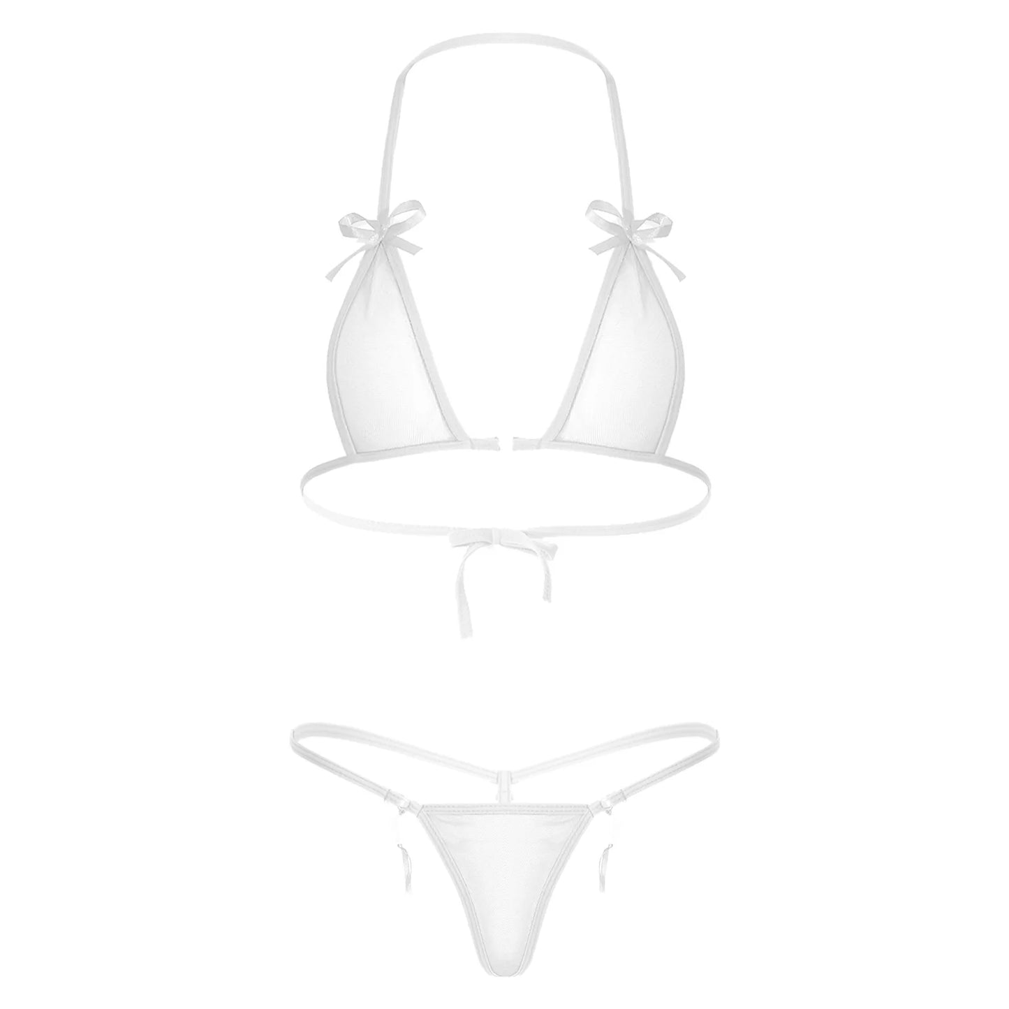 mini bikini transparent