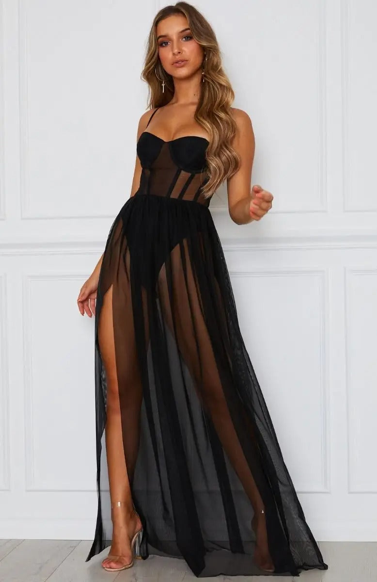 robe transparente festival